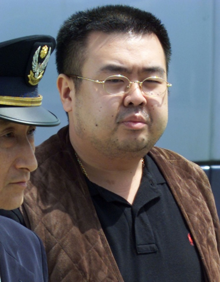 Одно из немногих фото, на которых, как считается, изображен Ким Чен Нам. Фото Reuters/Scanpix
