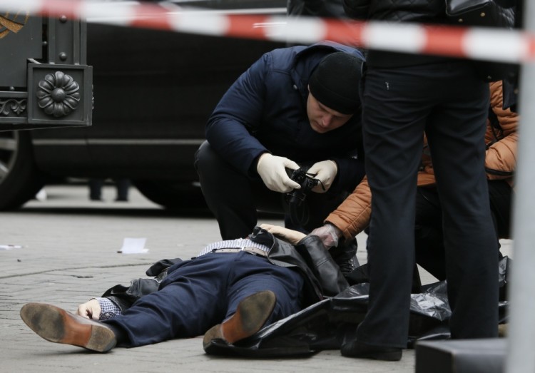 Денис Вороненков убит 23 марта 2017 года в Киеве. Фото REUTERS/Scanpix
