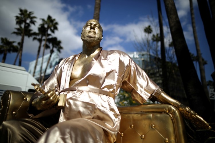 Статуя Харви Вайнштейна в Голливуде. Фото REUTERS/Scanpix