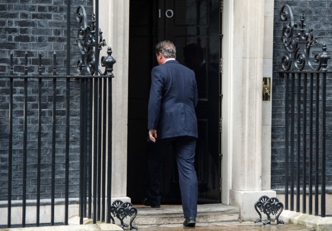 Дэвид Кэмерон после объявления о дате отставки. Фото: AFP Photo / Scanpix