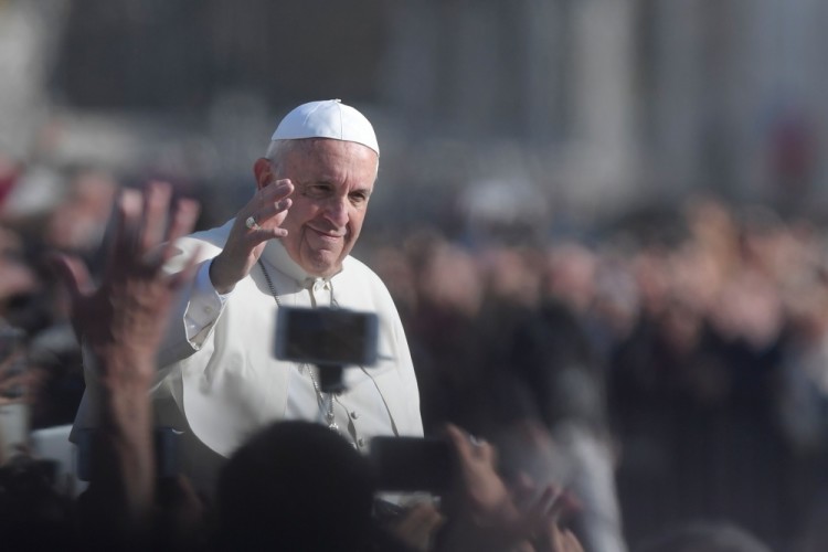 Папа Римский Франциск. Фото AFP PHOTO / Scanpix