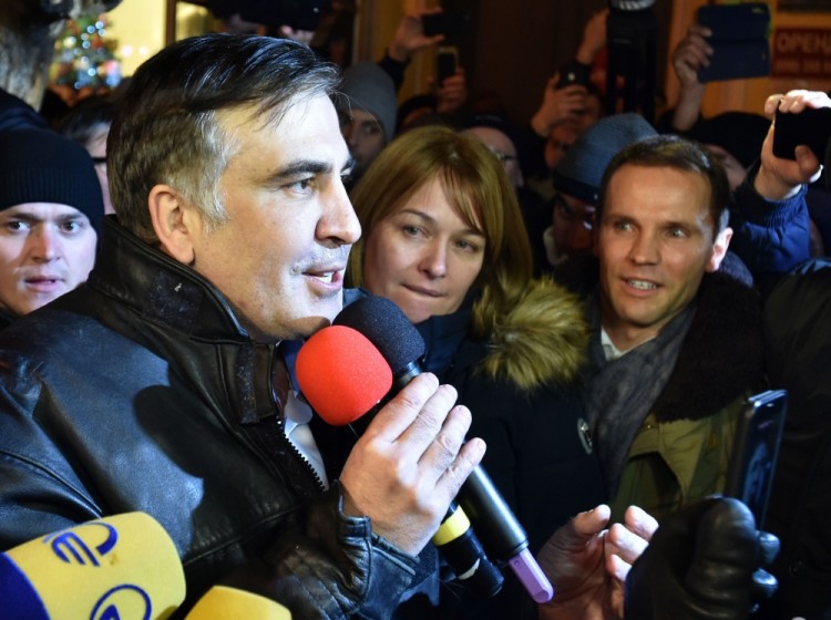 Михаил Саакашвили. Фото AFP PHOTO /Scanpix