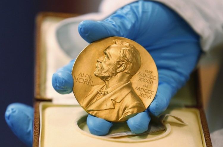 Нобелевская премия. Фото AP Photo/Scanpix