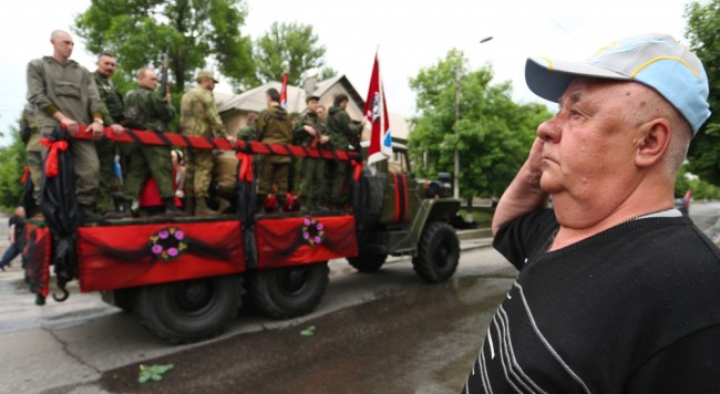 Похороны Алексея Мозгового. Фото AFP/Scanpix 