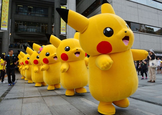 Парад покемонов в Йокогаме, 2014 год. Фото AFP/Scanpix