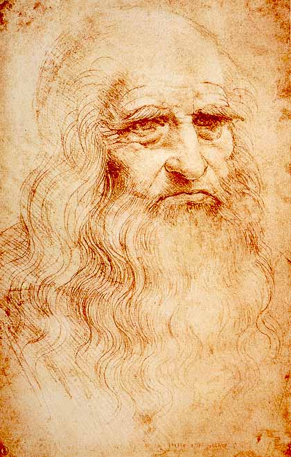 Автопортрет Леонардо да Винчи. Фото с Википедии