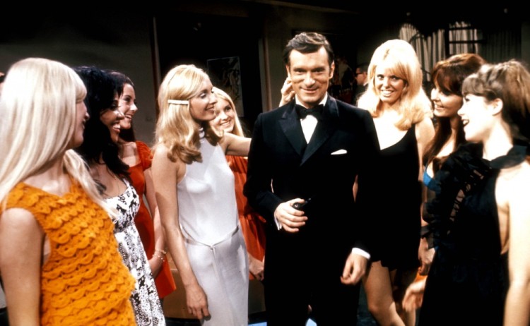 HUGH MARSTON HEFNER (born: April 9, 1926 died: September 27, 2017) was an American men's lifestyle magazine publisher, businessman, and playboy. A multi-millionaire, his net worth at the time of his death was over $43 million due to his success as the founder of Playboy. Hefner was also a political activist and philanthropist active in several causes and public issues. 27 Sep 2017 Pictured: HUGH MARSTON HEFNER (born: April 9, 1926 died: September 27, 2017) was an American men's lifestyle magazine publisher, businessman, and playboy. A multi-millionaire, his net worth at the time of his death was over $43 million due to his success as the founder of Playboy. Hefner was also a political activist and philanthropist active in several causes and public issues. Pictured: Jan. 1, 2011 - HUGH HEFNER AND PLAYBOY PLAYMATES ON PLAYBOY AFTER DARK. Photo credit: ZUMAPRESS.com / MEGA TheMegaAgency.com +1 888 505 6342