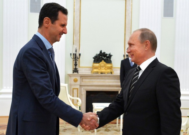 Владимир Путин и Башар Асад. Фото RIA NOVOSTI / Scanpix