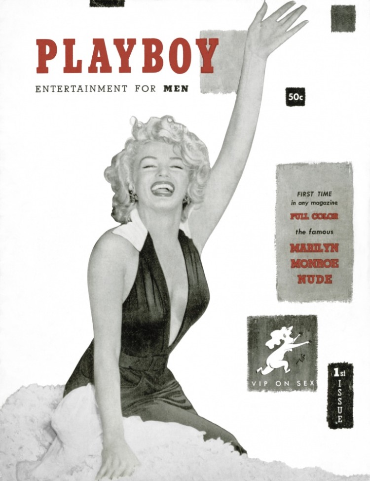 Первый номер Playboy с Мэрилин Монро на обложке. Фото AP/Scanpix