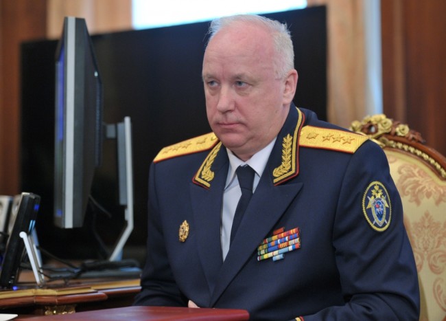 Александр Бастрыкин, руководитель ведомства, оказавшегося в центре коррупционного скандала. Фото: RIA Novosti / Scanpix