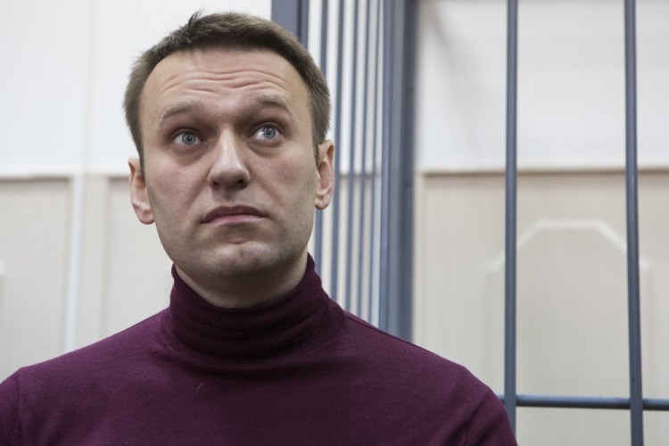 Алексей Навальный в суде. Фото: AP / Scanpix