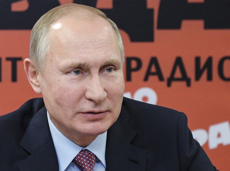 Владимир Путин. Фото  AP/Scanpix