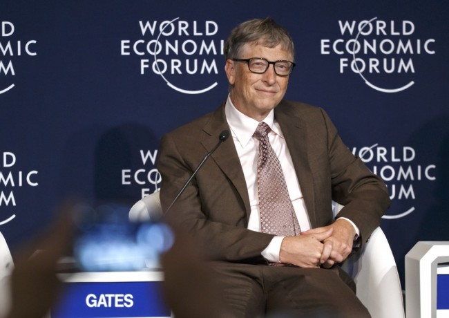 Билл Гейтс. Фото AP Photo/Scanpix