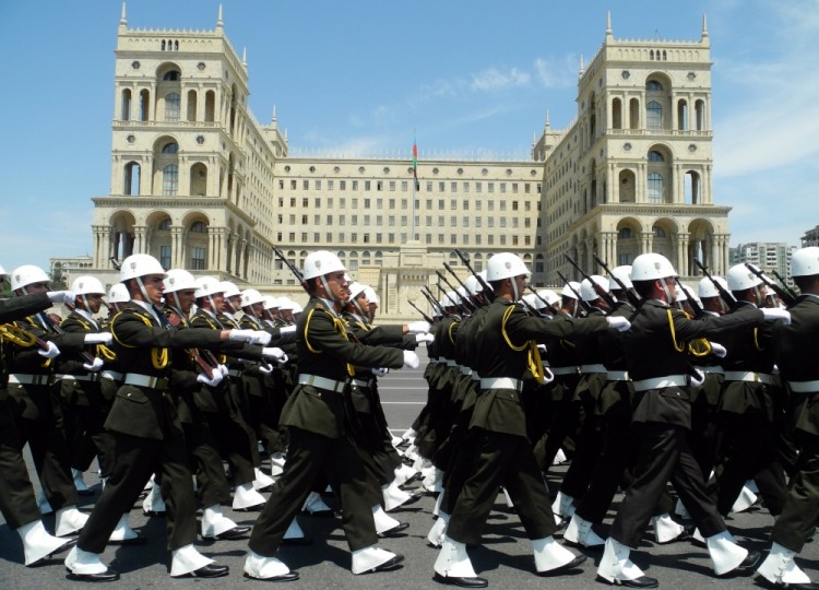Военный парад в Баку. Фото AFP/Scanpix
