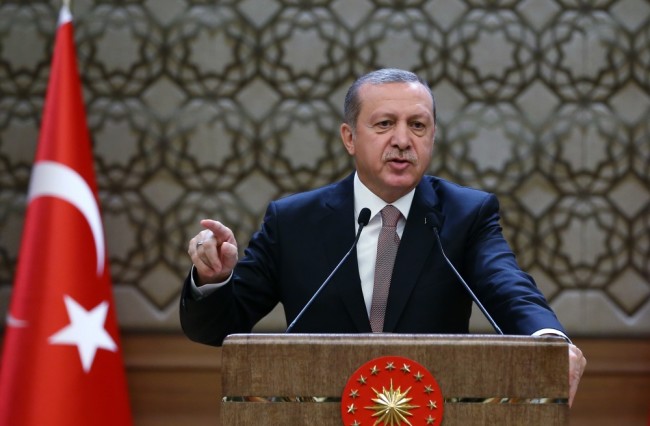 Тайип Эрдоган. AP Photo/Scanpix