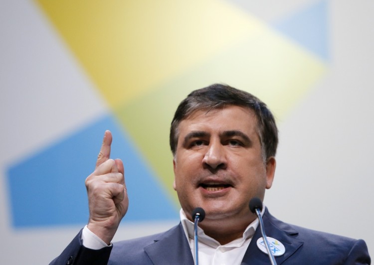 Михаил Саакашвили. Фото AP Photo/Scanpix