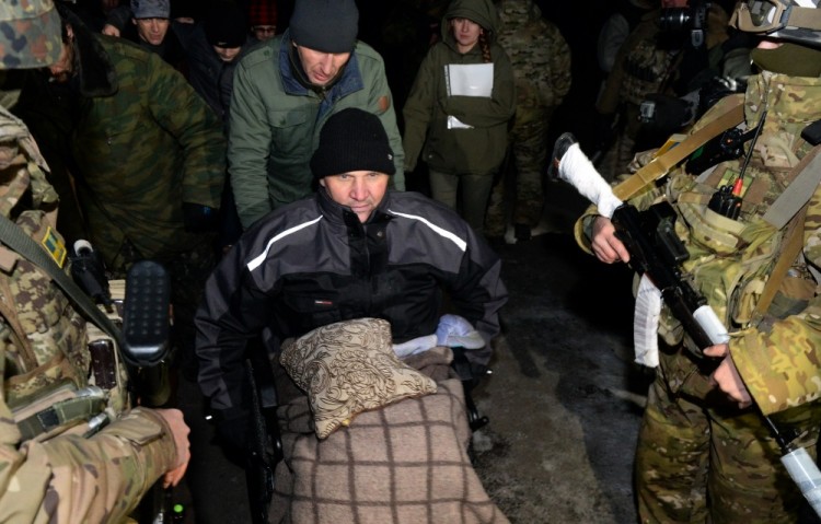 Обмен пленными между Украиной и ДНР. Фото: AFP / Scanpix