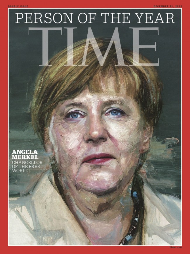 Ангела Меркель на обложке журнала Time