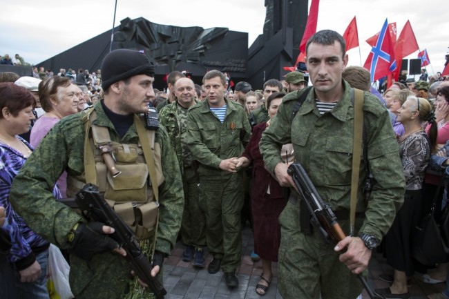 Александр Захарченко, главнокомандующийсилами ДНР. Фото RIA Novosti/Scanpix 